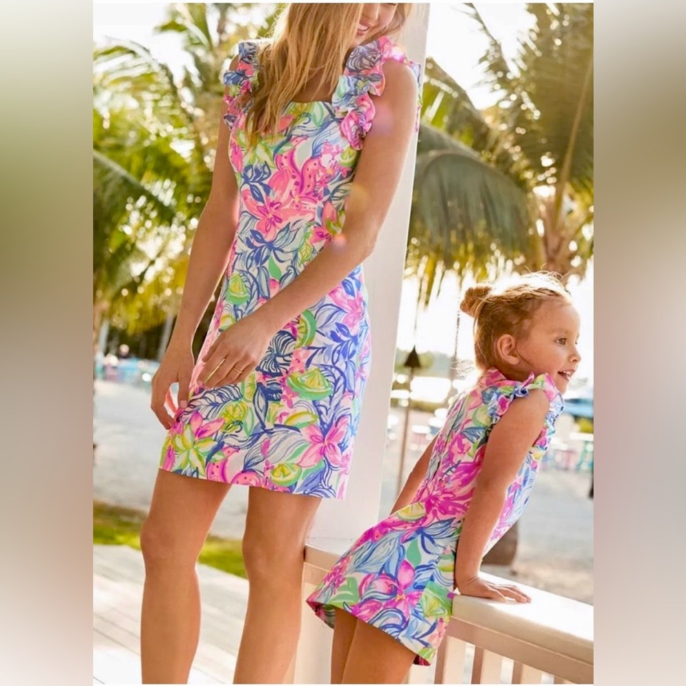 NWT Lilly Pulitzer Mini Steffi Shift. Kid’s Size 14.
